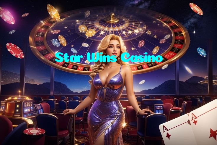 Star Wins Casino casino presented on mobile device in Pakistan with slots and live games